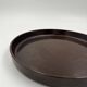 Brown ceramic tray