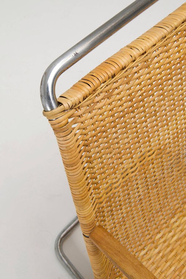 Fauteuil tubulaire en porte-à-faux - Bas van Pelt