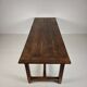 French Oak Farmhouse Table, 19th Century