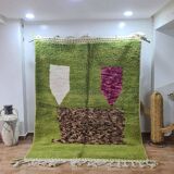 Handmade Berber wool rug 250x150 cm