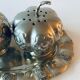 Silver salt and pepper shaker duo