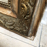 Mirror trumeau wood and plaster, early 20th