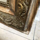 Mirror trumeau wood and plaster, early 20th