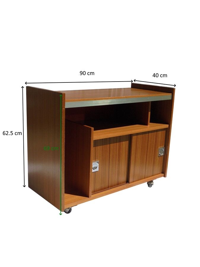 Vintage furniture on wheels