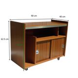 Vintage furniture on wheels