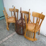 Set of 6 bistro chairs