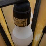 Amsterdam school Dutch Art Deco Stained Glass Chandelier Holland