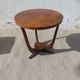 guéridon rond art déco, 3 pieds