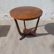 guéridon rond art déco, 3 pieds