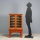 Vitrine ancienne style chinoiserie en citronnier, Royaume-Uni '800