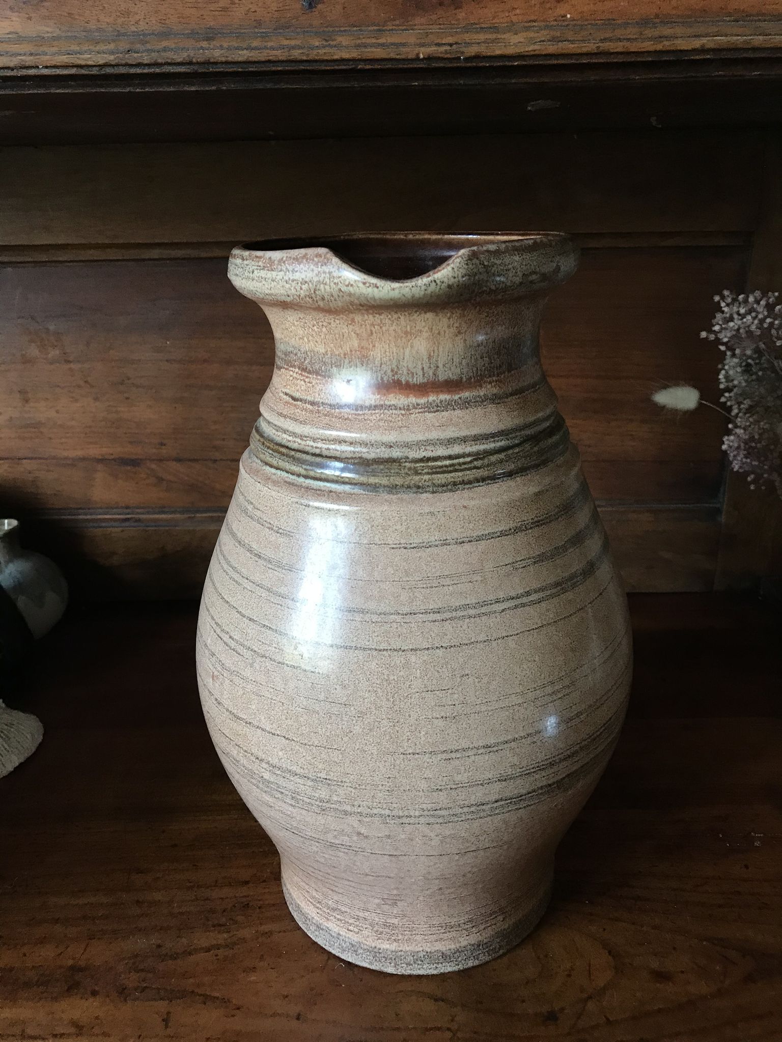 Pichet en grès vintage 4,5l