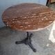 70cm marble bistro table / pedestal table