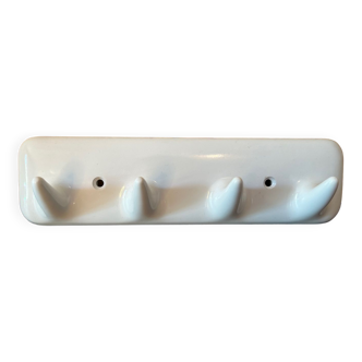 Porte serviette vintage blanc Sesia Italy