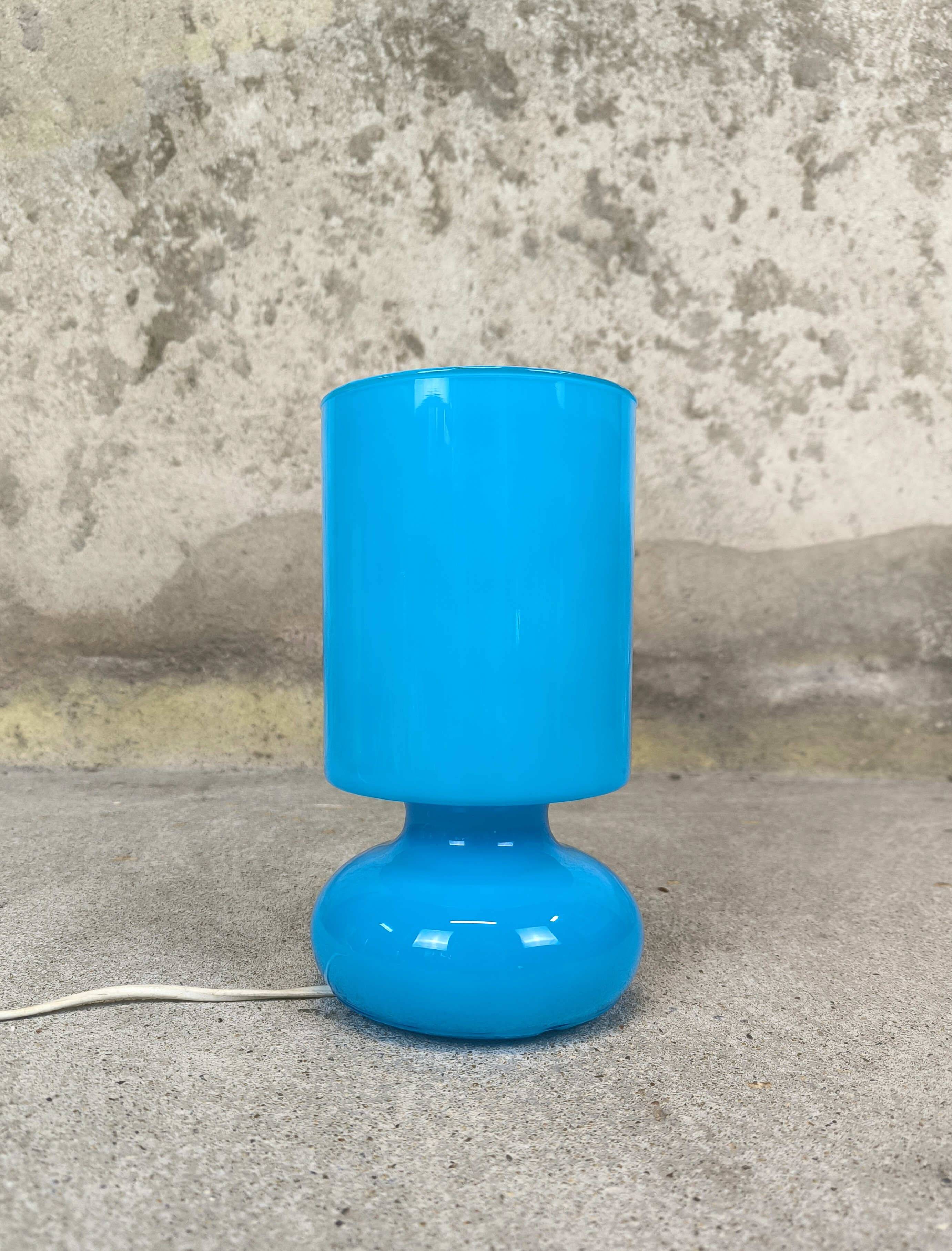 IKEA Lykta table lamp blue