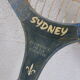 Lot of two wooden tennis rackets Florence de Courtie et Revenge