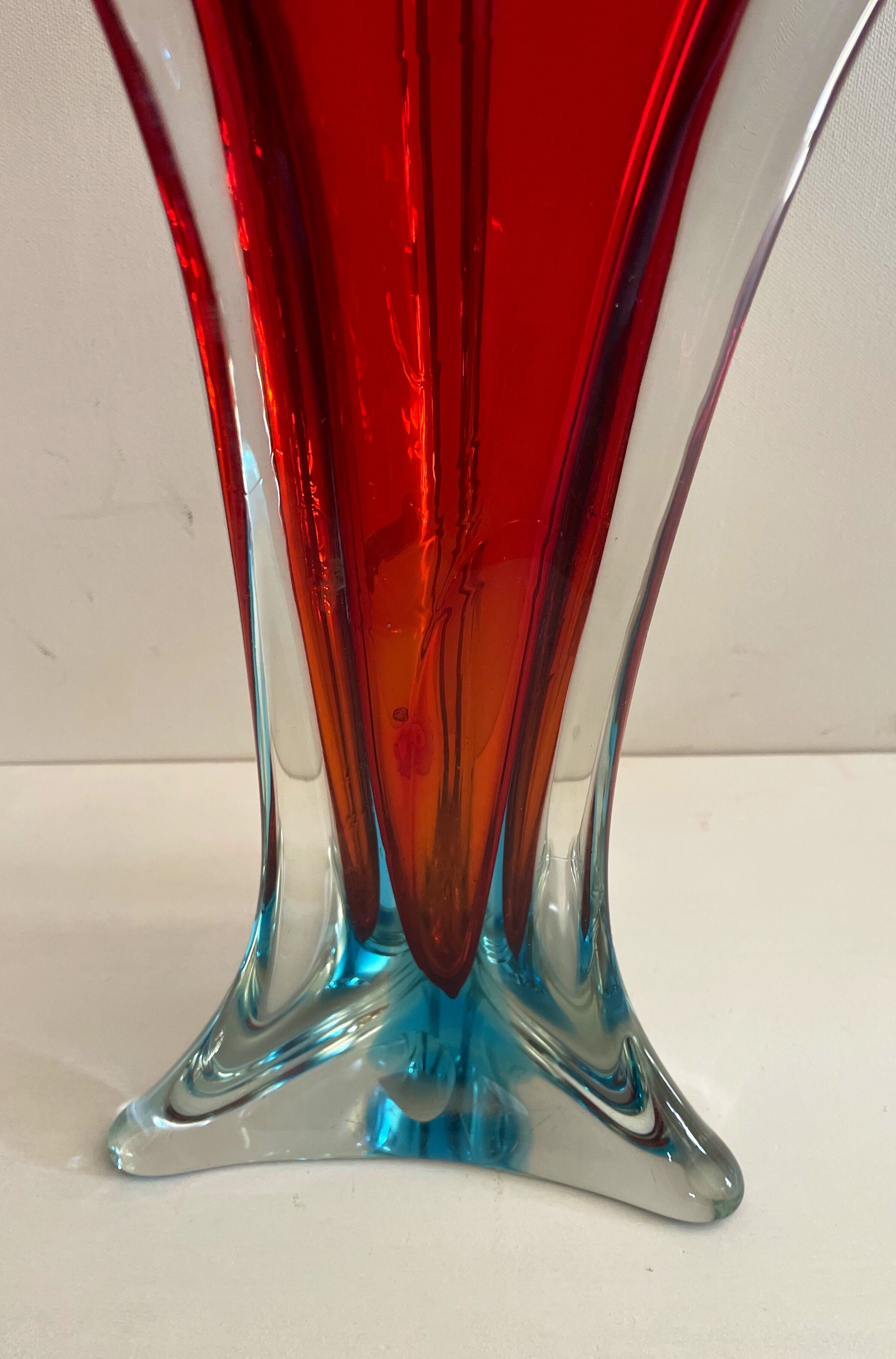 Vintage Murano vase 42cm