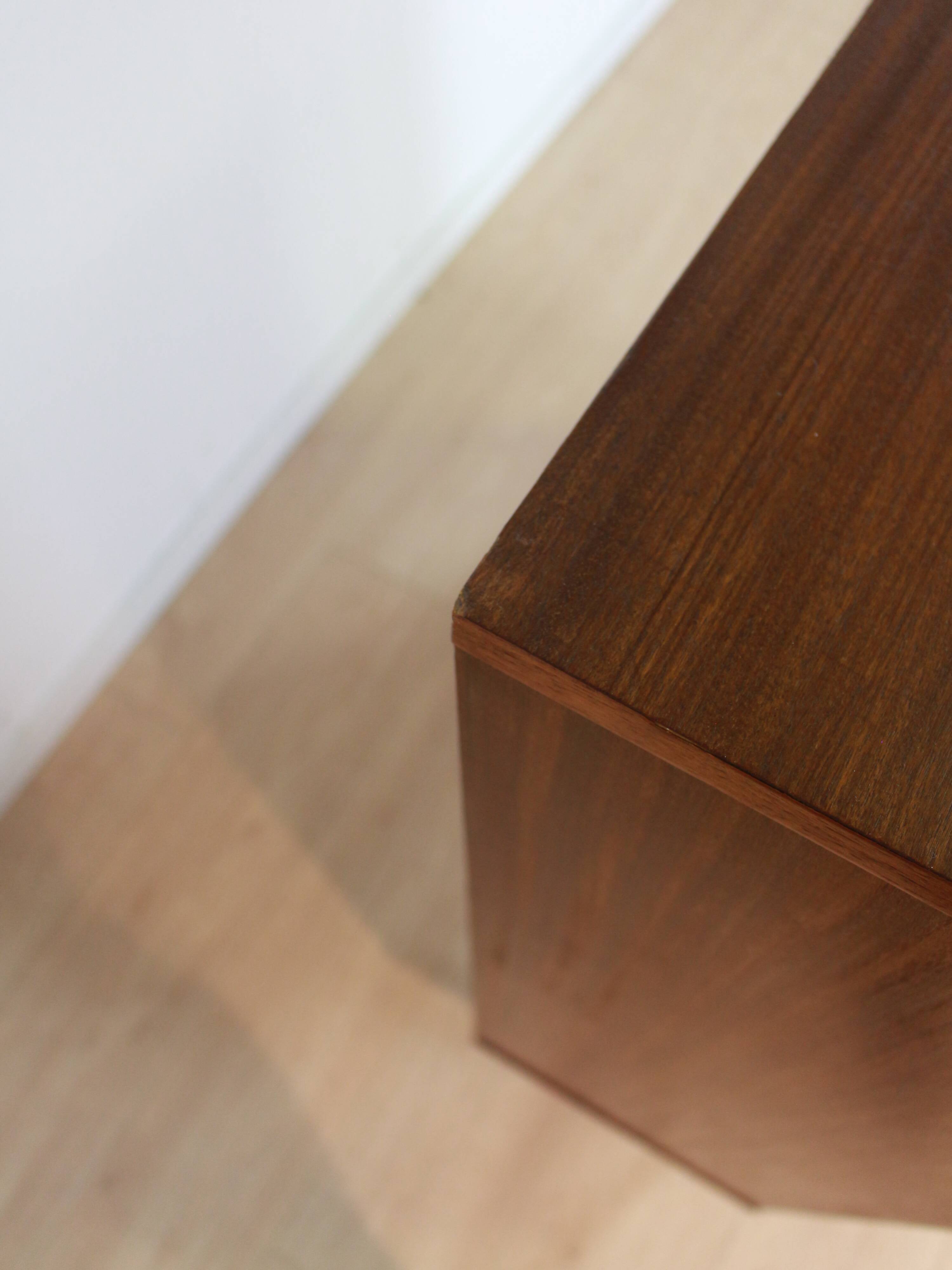 Vintage teak small bookcase