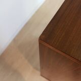 Vintage teak small bookcase