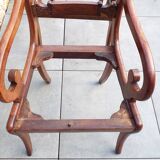 2 regency armchairs