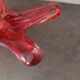 Vintage Red Fruit Cup - Glass