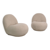 Pair of curled chairs