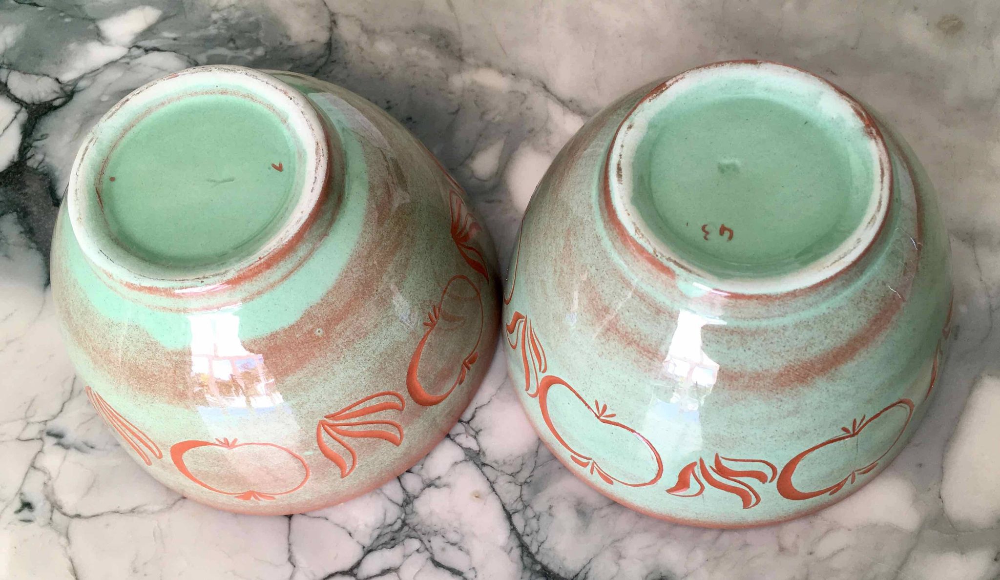 Two Breton bowls