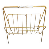 Porte-revues métal doré