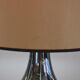 Large Italian Table Lamp with Hammered Glasses, 1970s