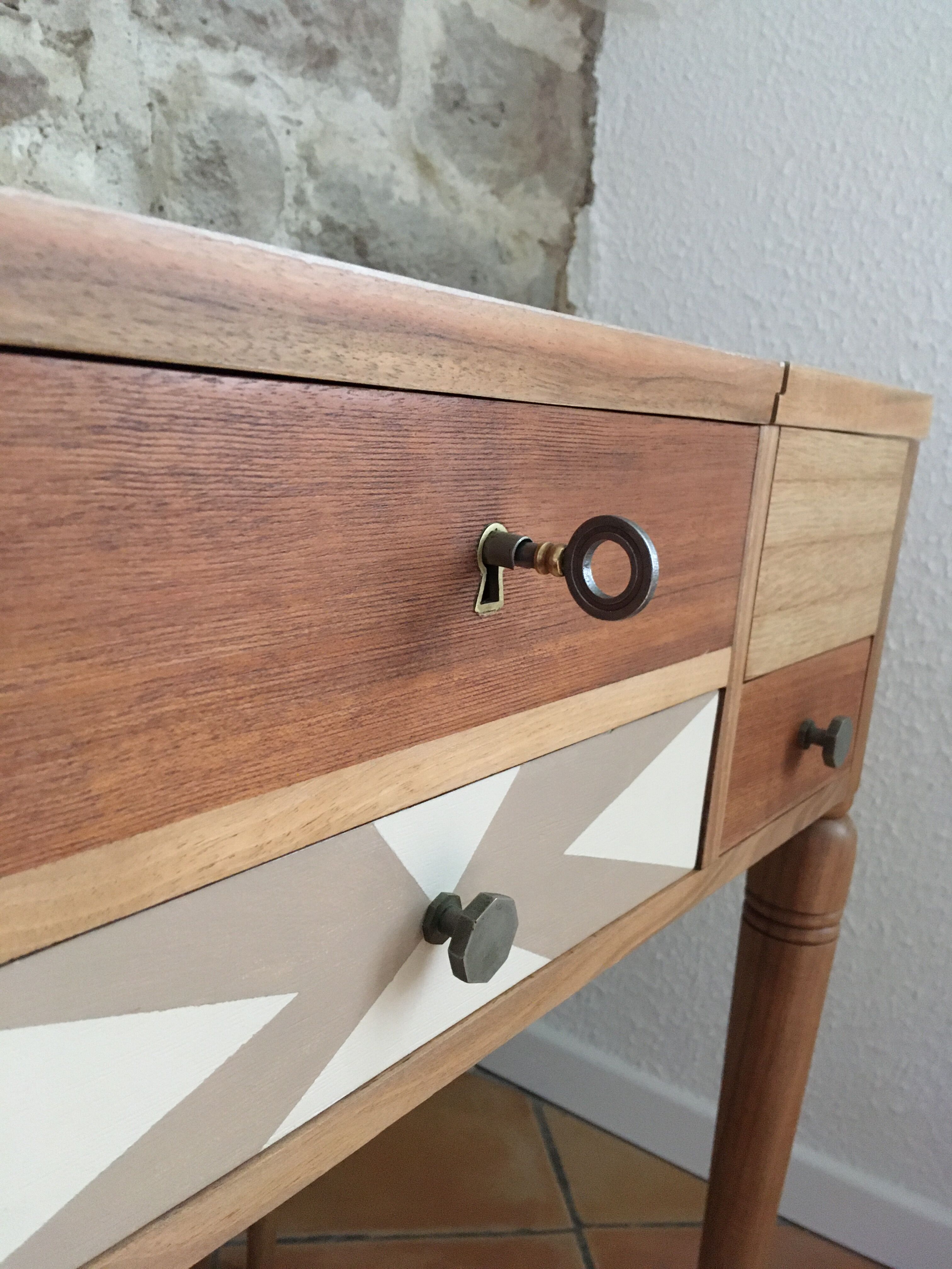 Vintage dressing table restyled