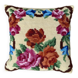 Vintage canvas cushion