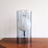 Model D-2045 Cylindrical table lamp with globe for Raak Amsterdam, The Netherlands 1960's