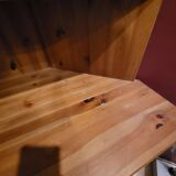 Solid wood corner cabinet