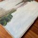 Tableau HST/P "Paysage lacustre"