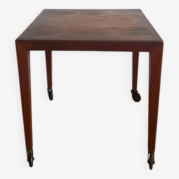 Scandinavian teak side coffee table