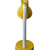 Lampe de bureau couleur jaune vintage années 90