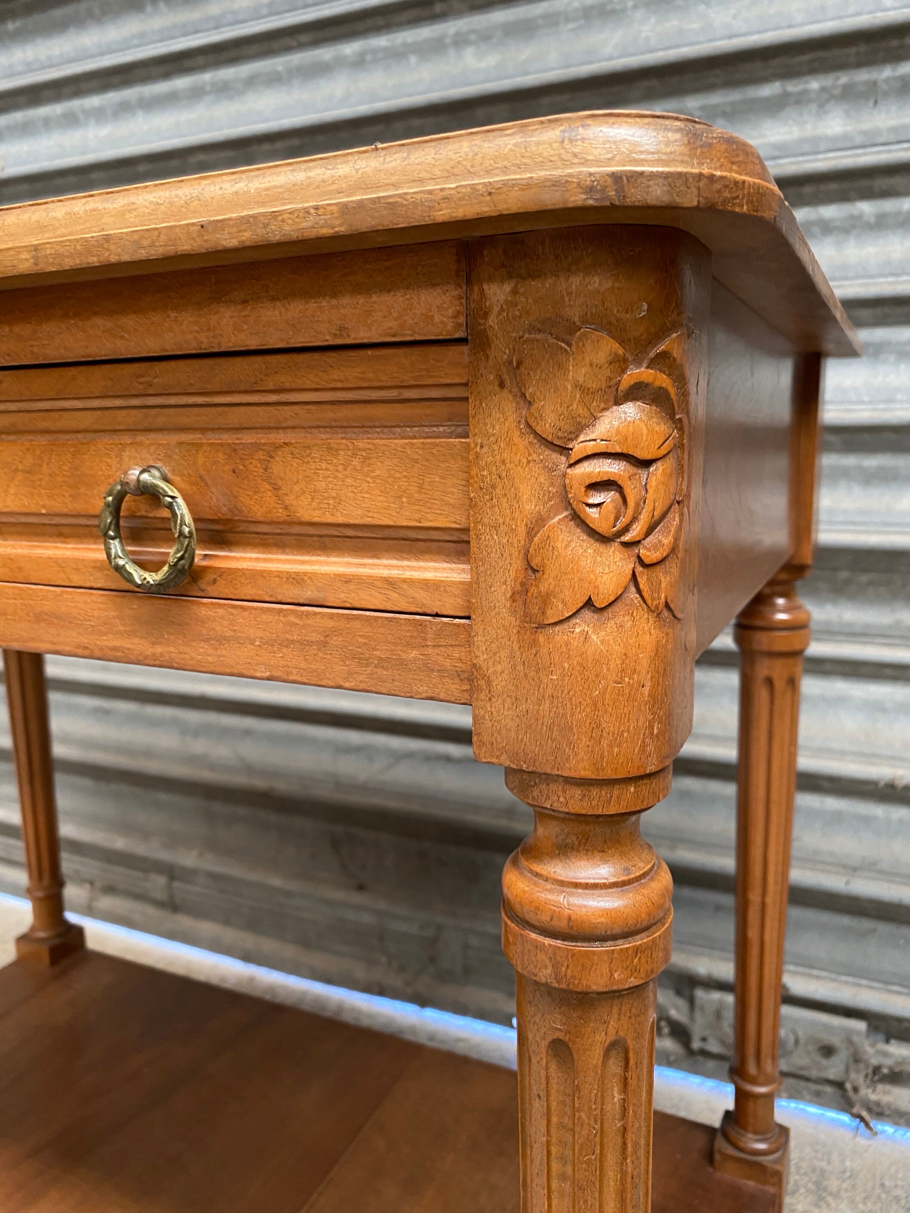 Walnut Console 1900
