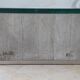 Table basse verre saporiti 1970
