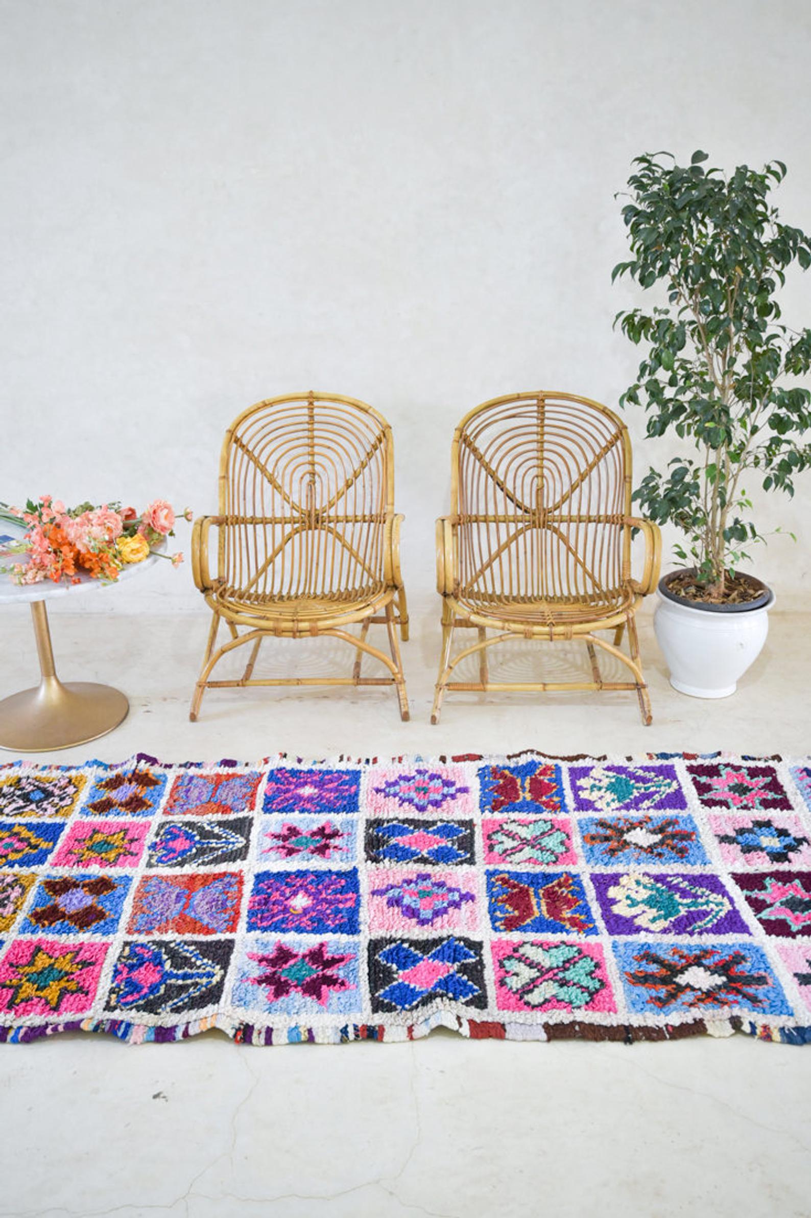 Carpet boucherouite 259x91cm