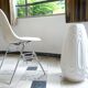 Large porcelain floor vase with relief by H&C Heinrich, West-Germany 1960s