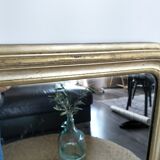 Gilded Louis Philippe mirror