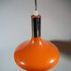 Vintage 70s suspension orange and stainless steel