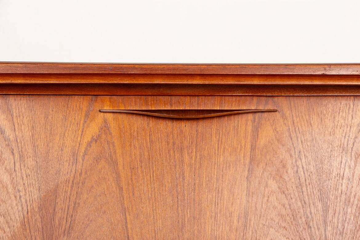 Sideboard, Danish teak Highboard, Ærthoj Jensen and Mølholm Herning 1960