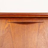 Sideboard, Danish teak Highboard, Ærthoj Jensen and Mølholm Herning 1960