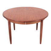 Table à manger scandinave extensible en teck
