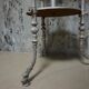 French cast iron adjustable shaving stand
