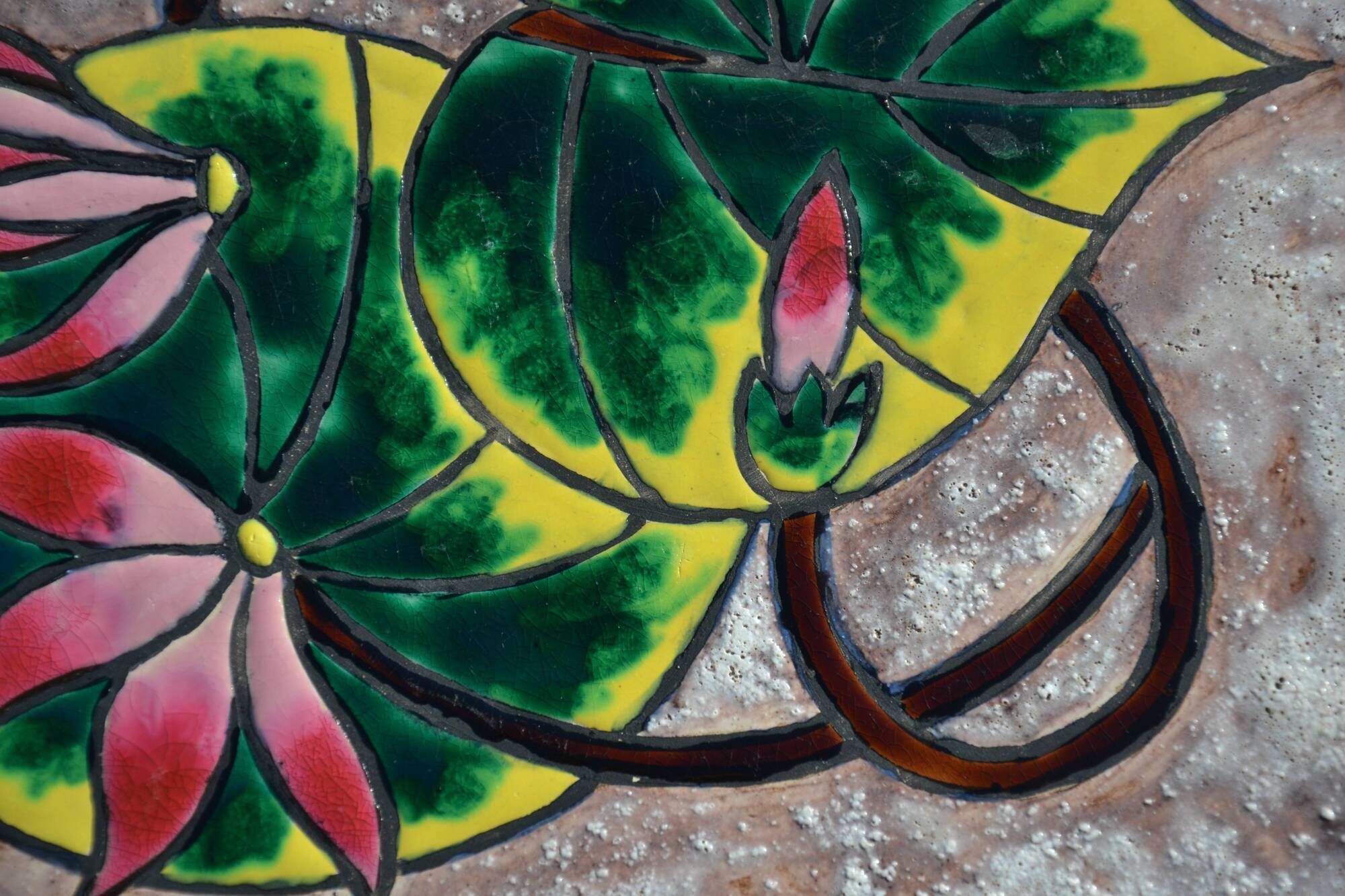 3 decorative plates from Vallauris
