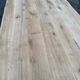 Restored 19th-century monastery dining table in solid oak, 220cm