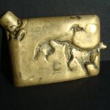 Cendrier ancien / Chiens de chasse / Setter