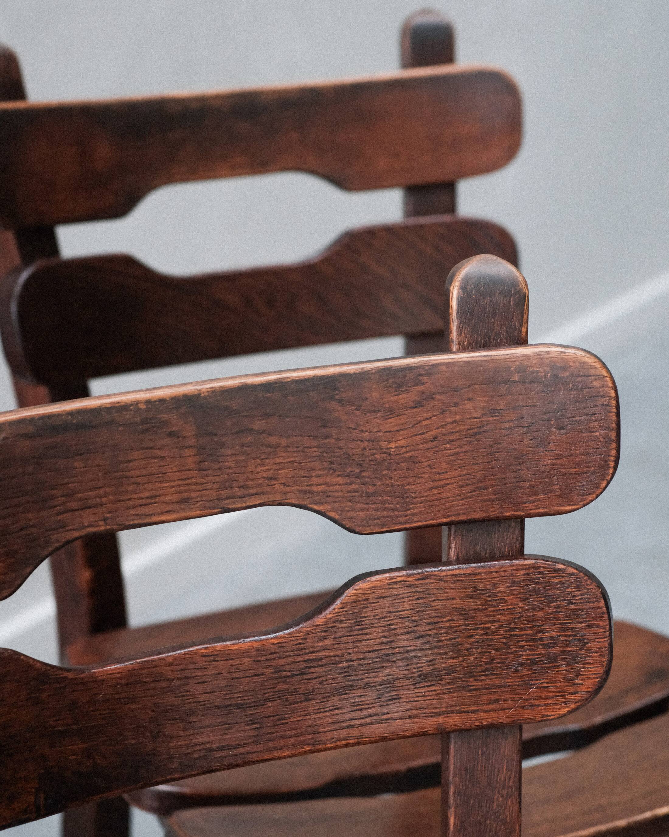 6 chaises de salle à manger dans le style de Dittmann & Co.