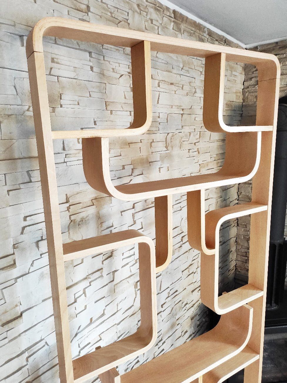 Room divider by L. Volák for Dřevopodnik Holešov, Czechoslovakia, 1960s